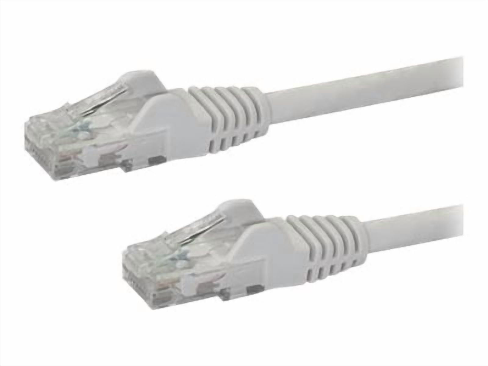 StarTech 6ft CAT6 Ethernet Cable - White CAT 6 Gigabit Ethernet Wire -250Mhz 100W PoE RJ45 UTP Network Patch Cord Snagless with Strain Relief (N6PATCH6WH)