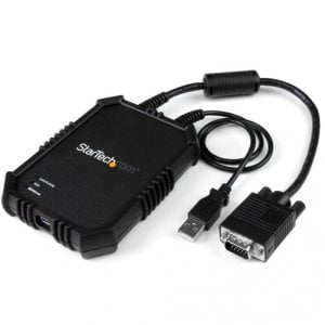 StarTech NOTECONS02X Laptop to Server KVM Console with Rugged Housing
