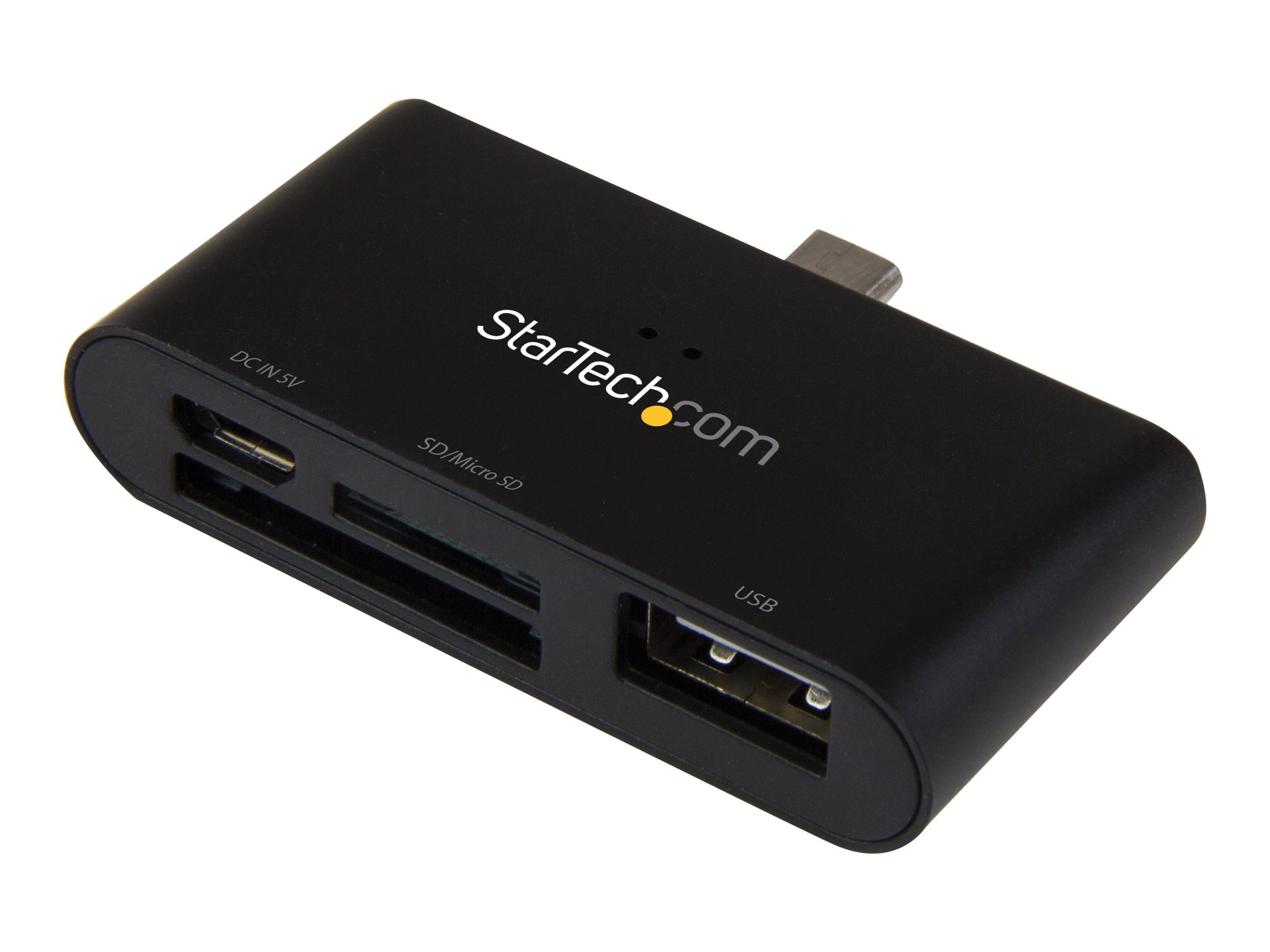 StarTech.com On-the-Go USB Card Reader for Mobile Devices - Card reader ...