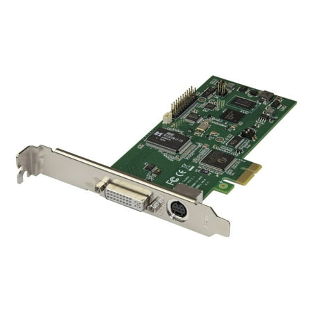 StarTech PEXHDCAP60L2 PCIe Video Capture Card - 1080P at 60 FPS - HDMI / VGA / DVI / Component - PC Capture Card - Internal Capture Card