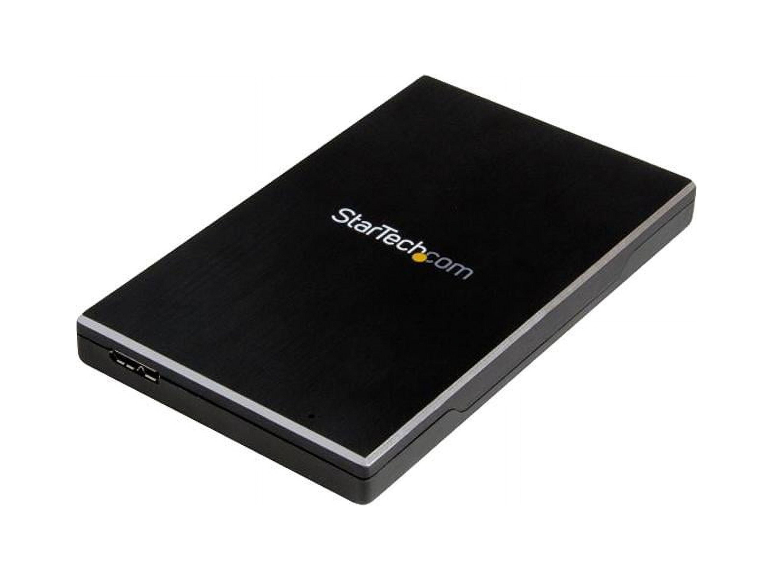 StarTech S251BMU313 2.5" External Hard Drive Enclosure Supports UASP