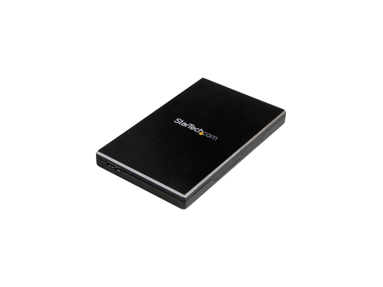 StarTech S251BMU313 2.5" External Hard Drive Enclosure Supports UASP