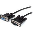 thumbnail image 1 of StarTech.com Model SCNM9FM2MBK 6.56 ft 2m Black DB9 RS232 Serial Null Modem Cable F/M, 1 of 3