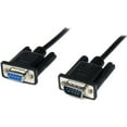 thumbnail image 1 of StarTech.com Model SCNM9FM2MBK 6.56 ft 2m Black DB9 RS232 Serial Null Modem Cable F/M, 1 of 5
