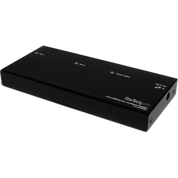 StarTech 2 Port HDMI Splitter and Signal Amplifier