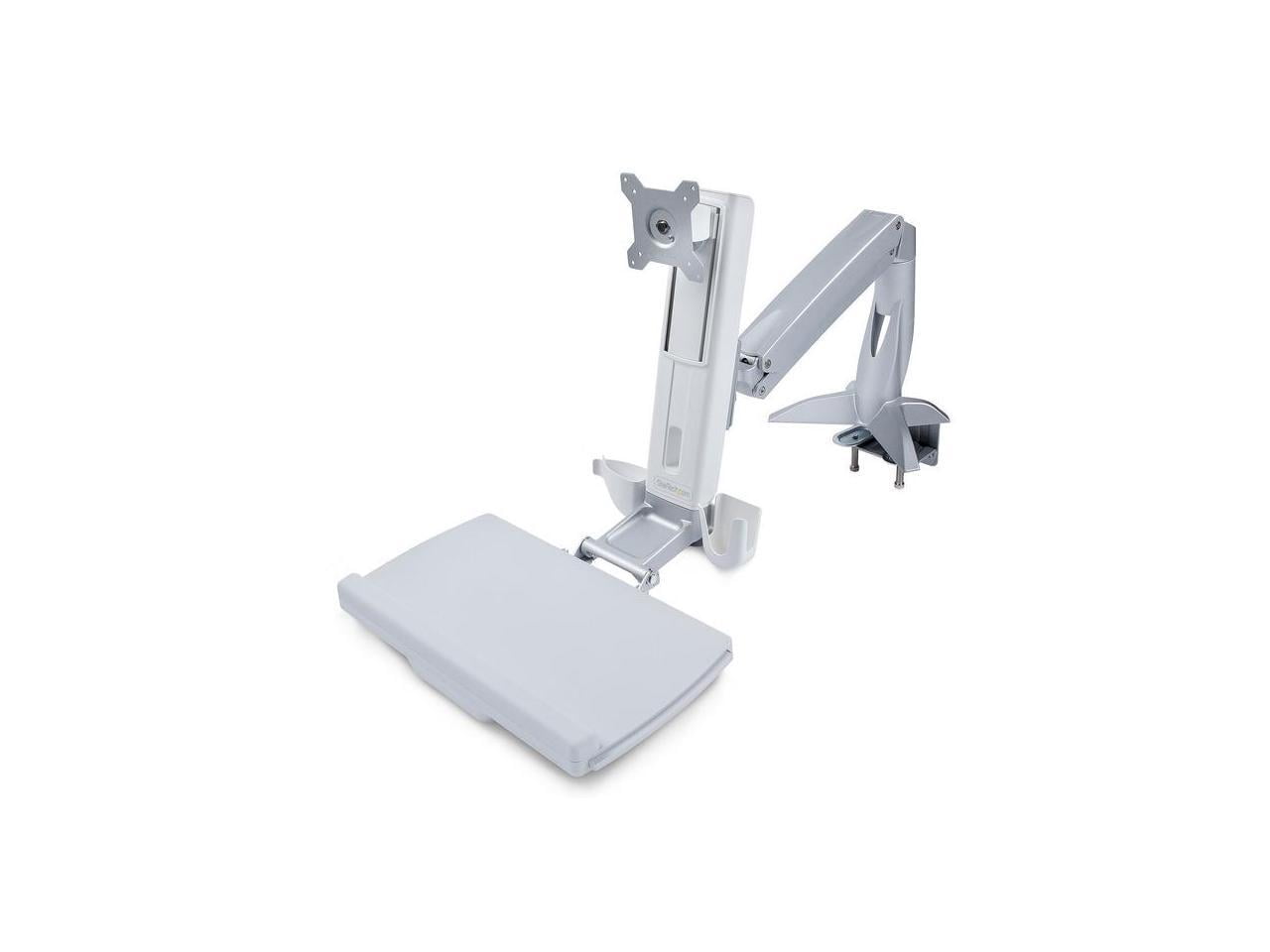 StarTech SitStand Monitor Arm Keyboard Tray Desk Mount up to 27