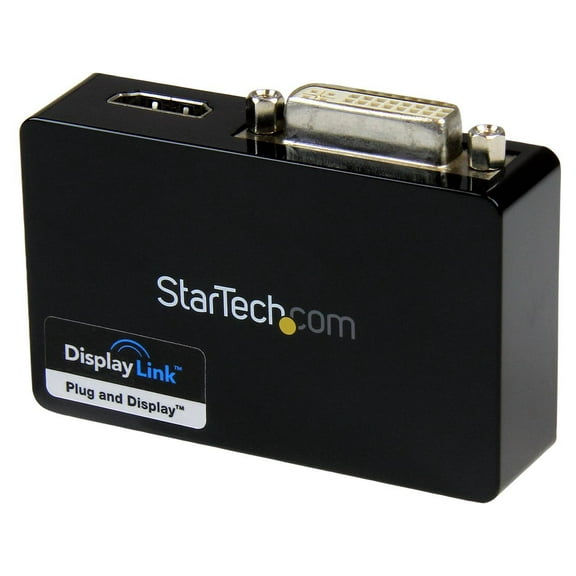 StarTech USB 3.0 to HDMI and DVI Dual Monitor External Video Card Adapter