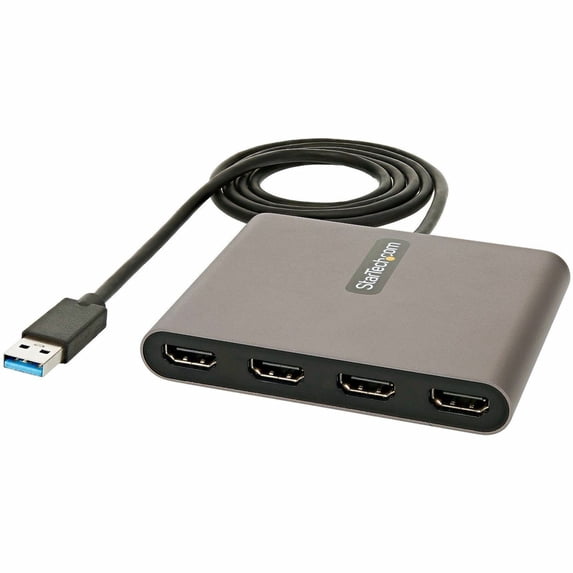 StarTech.com USB-A to HDMI Adapter, Space Gray, 1 (Quantity)