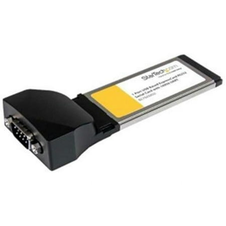 StarTech USB-Based 1 Port ExpressCard to RS232 DB9 Serial Adapter Card