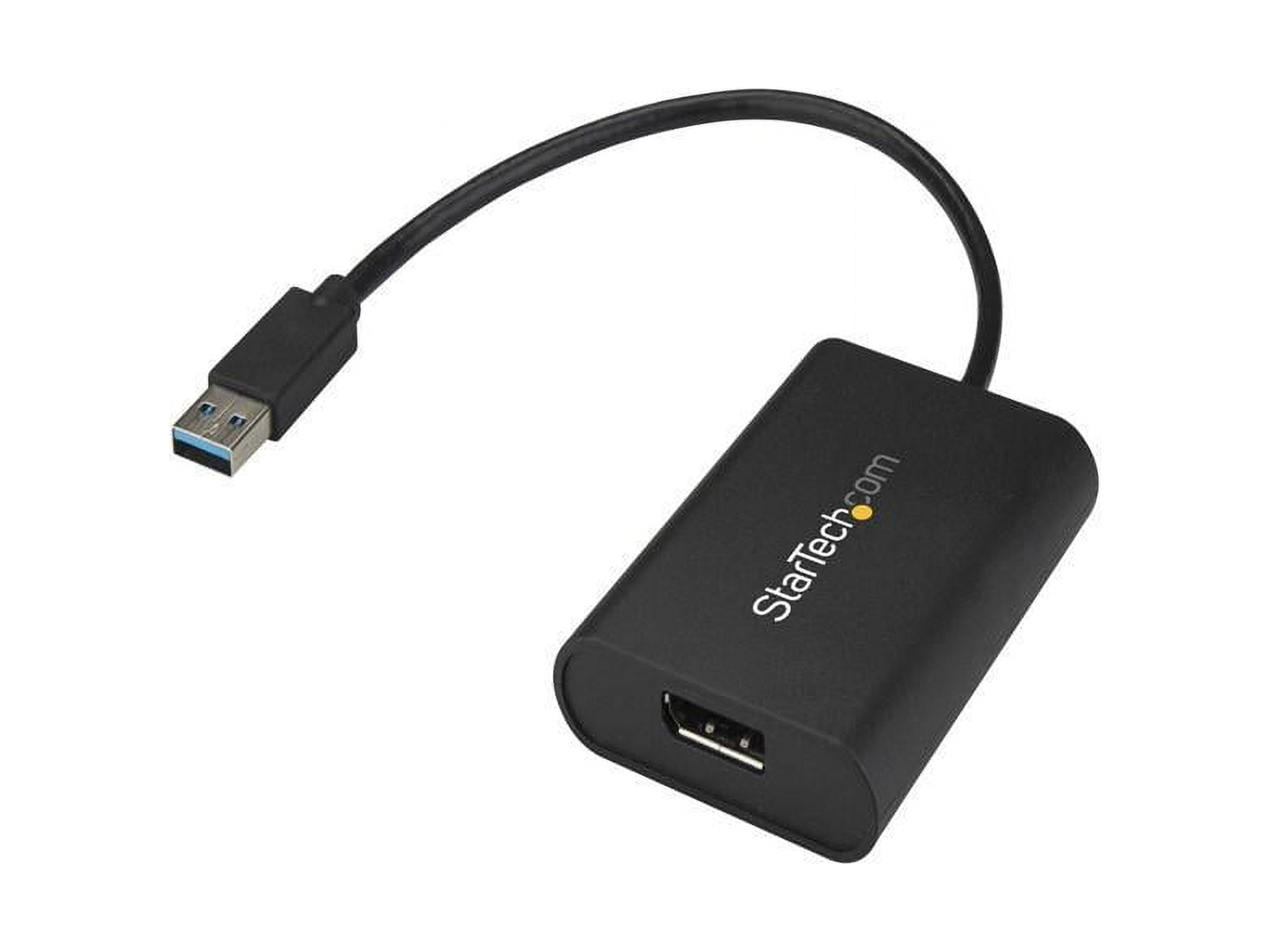 Startech USB to DisplayPort Adapter - USB to DP 4K Video Adapter - USB 3.0 - 4K 30Hz - 1 x DisplayPort - PC