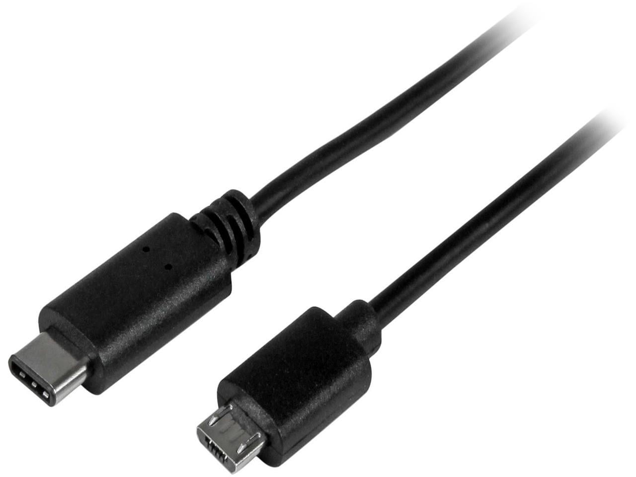 StarTech.com USB C to Micro USB Cable 2m 6ft - USB-C to Micro USB Charge  Cable - USB 2.0 Type C to Micro B - Thunderbolt 3 Compatible (USB2CUB2M) -  USB-C cable 