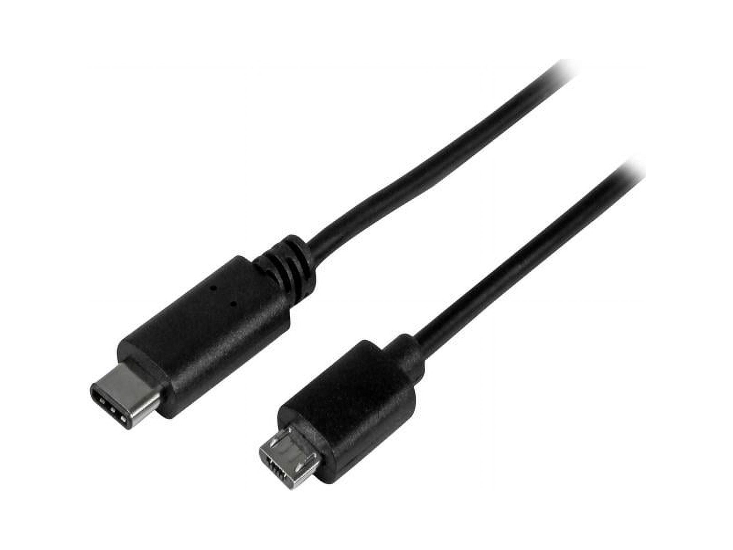 C2G 3.3ft USB A to USB B Cable - USB A to B Cable - USB 2.0 - Black - M/M -  Type A Male USB - Type B Male USB - 3.28ft - Black