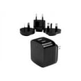 thumbnail image 1 of StarTech USB2PACBK Travel USB Wall Charger - 2 Port - Black - Universal Travel Adapter - International Power Adapter - USB Charger, 1 of 10