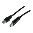 thumbnail image 1 of StarTech USB3CAB2M 6.56 ft 2m Certified SuperSpeed USB 3.0 A to B Cable M-M, 1 of 4