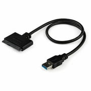 StarTech USB3S2SAT3CB USB 3.0 to 2.5 SATA III Hard Drive Adapter Cable w/ UASP - SATA to USB 3.0 Converter for SSD/HDD - Hard Drive Adapter Cable