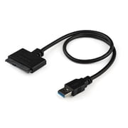 StarTech USB3S2SAT3CB USB 3.0 إلى 2.5 SATA III كابل محول القرص الصلب مع UASP - SATA إلى USB 3.0 محول لـ SSD / HDD - كابل محول القرص الصلب