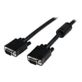 thumbnail image 1 of StarTech.com 0.5m Coax High Resolution Monitor VGA Video Cable HD15 M/M - VGA cable - HD-15 (VGA) (M) to HD-15 (VGA) (M) - 50 cm - molded, thumbscrews - black, 1 of 4