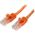 thumbnail image 1 of StarTech.com 0.5m Orange Cat5e Patch Cable with Snagless RJ45 Connectors, Short Ethernet Cable, 0.5 m Cat 5e UTP Cable, 1 of 2