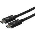 thumbnail image 1 of StarTech.com 0.8m/2.7ft Thunderbolt 3 to Thunderbolt 3 Cable, 40Gbps, Certified TB3, USB C Compatible, Active, 100W PD (TBLT34MM80CM), 1 of 5