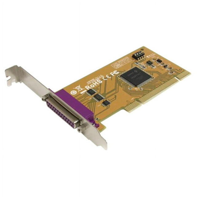 StarTech.com 1 Port PCI Parallel Adapter Card with Re-mappable Address ...