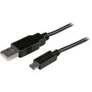 1 ft Mobile Charge Sync USB to Slim Micro USB Cable for Smartphones and Tablets - A to Micro B