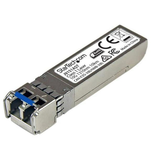 Startech 10 Gigabit Fiber SFP+ Transceiver Module - HP J9151A Compatible - SM LC with DDM - 10 km (6.2 mi) - 10GBase-LR - For Optical Network, Data Networking 1 LC Duplex 10GBase-LR Network - Optical