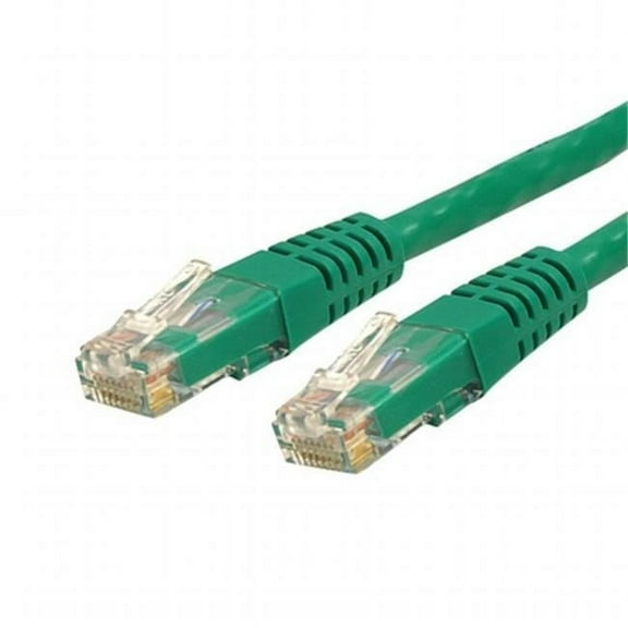 StarTech.com 10 ft. Green Molded Cat6 UTP Patch ETL Verified - Green - 10 ft.