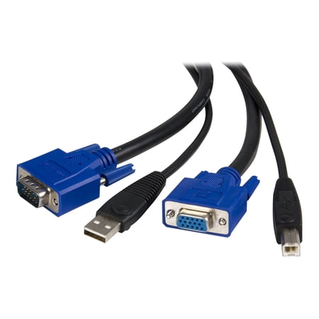 StarTech 10ft 2-in-1 Universal USB KVM Cable