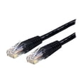 thumbnail image 1 of StarTech 100ft CAT6 Ethernet Cable - Black CAT 6 Gigabit Ethernet Wire -250Mhz 100W PoE RJ45 UTP Molded Network Patch Cord with Strain Relief (C6PATCH100BK), 1 of 2