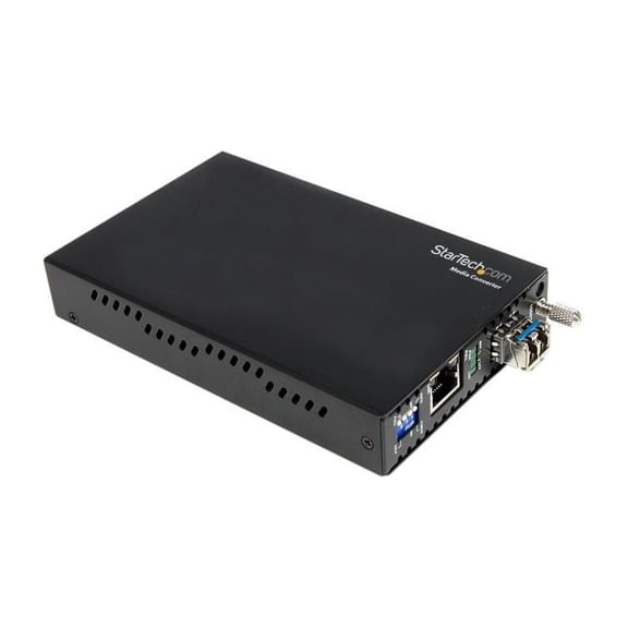 GIGABIT FIBER OPTIC MEDIA CONVERTER LC 40KM SM
