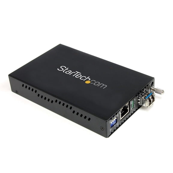 GIGABIT FIBER OPTIC MEDIA CONVERTER LC 40KM SM