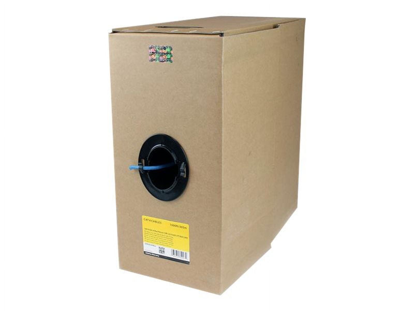 StarTech.com 1000 ft Bulk Cat6 Ethernet Cable - Solid - CMR-Rated - Blue - Bulk Ethernet Cable - Blue Cat 6 Wire - 1000ft (WIRC6CMRBL) - Bulk cable - 1000 ft - UTP - CAT 6 - riser - blue - for P/N: POEINJ1GW, POEINJ4G, R300WN22ODG, ST1000SPEXI, ST4000PEXPSE, ST5GPEXNB, UPOESPLT1G