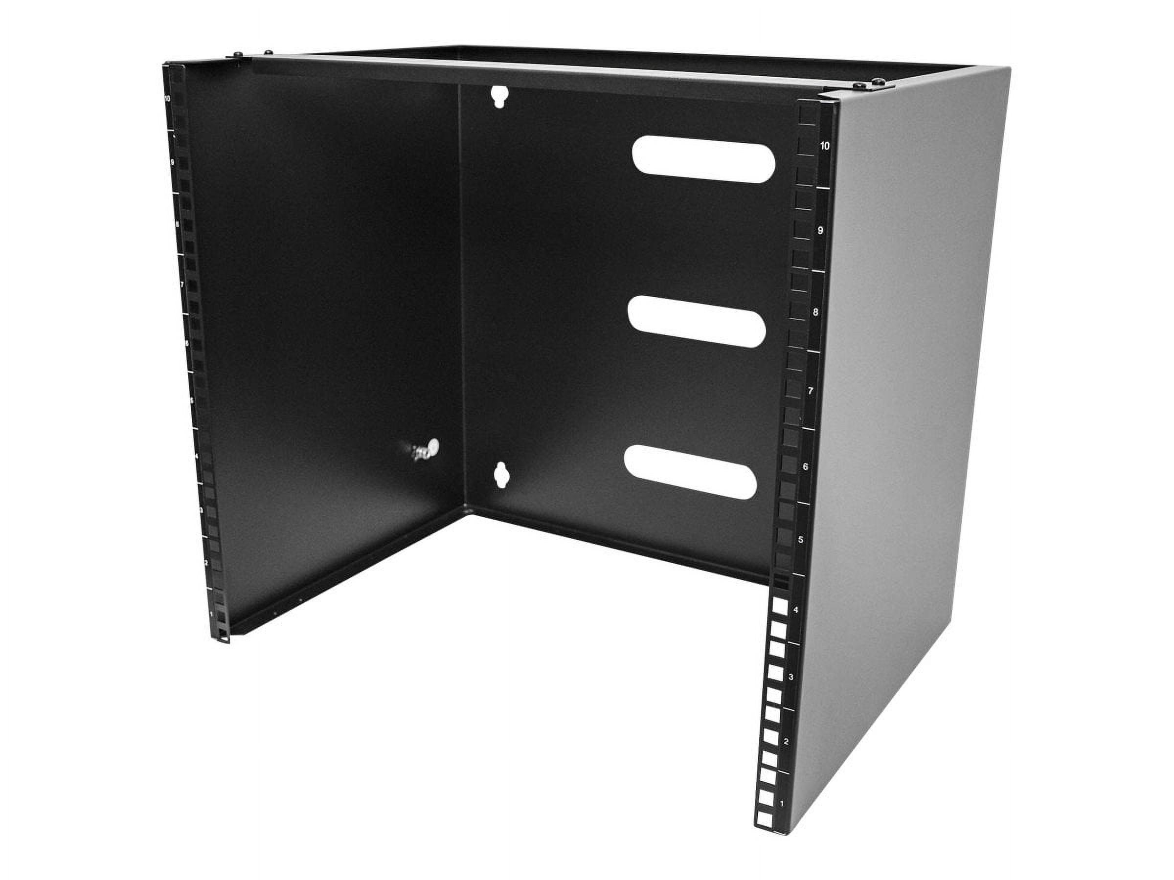 10U Wall Mount Rack, 19" Wall Mount Network Rack, 14 inch