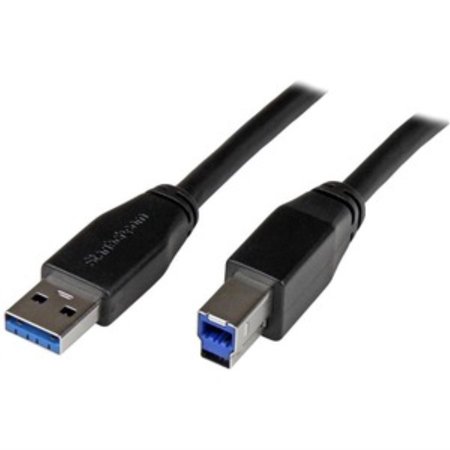 StarTech 32.8' USB 3.0 A to USB 3.0 B Male to Male Cable Black (USB3SAB10M)