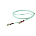 thumbnail image 1 of 10M FIBER OM4 50/125 AQUA LC/LC 40/100GB OPTIC PATCH CORD, 1 of 5