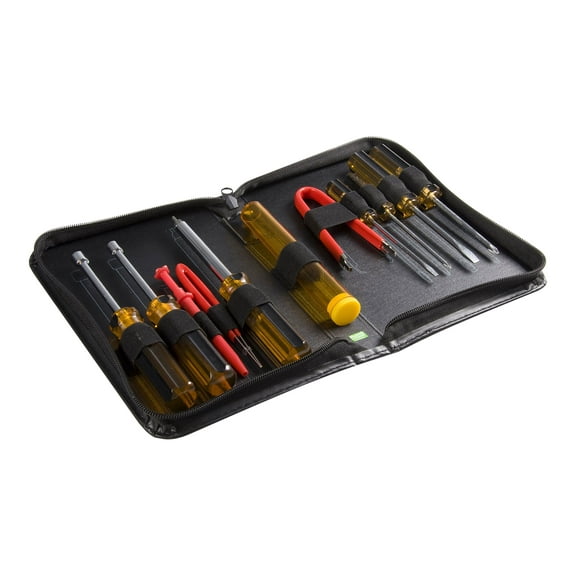 StarTech.com 11 Piece PC Computer Tool Kit with Carrying Case - Provides the necessary tools to service and repair PC computers - computer tool kit - pc tool kit - computer tool set -pc repair tool
