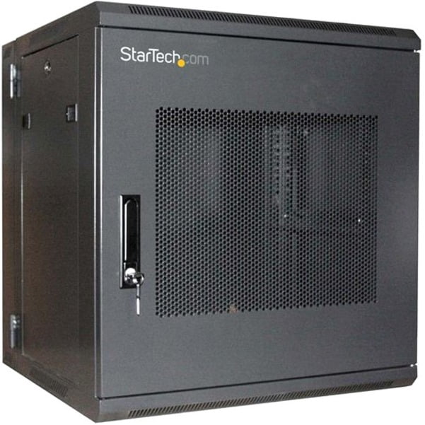 StarTech.com 12U 19in Hinged Wall Mount Server Rack Cabinet w/ Steel ...