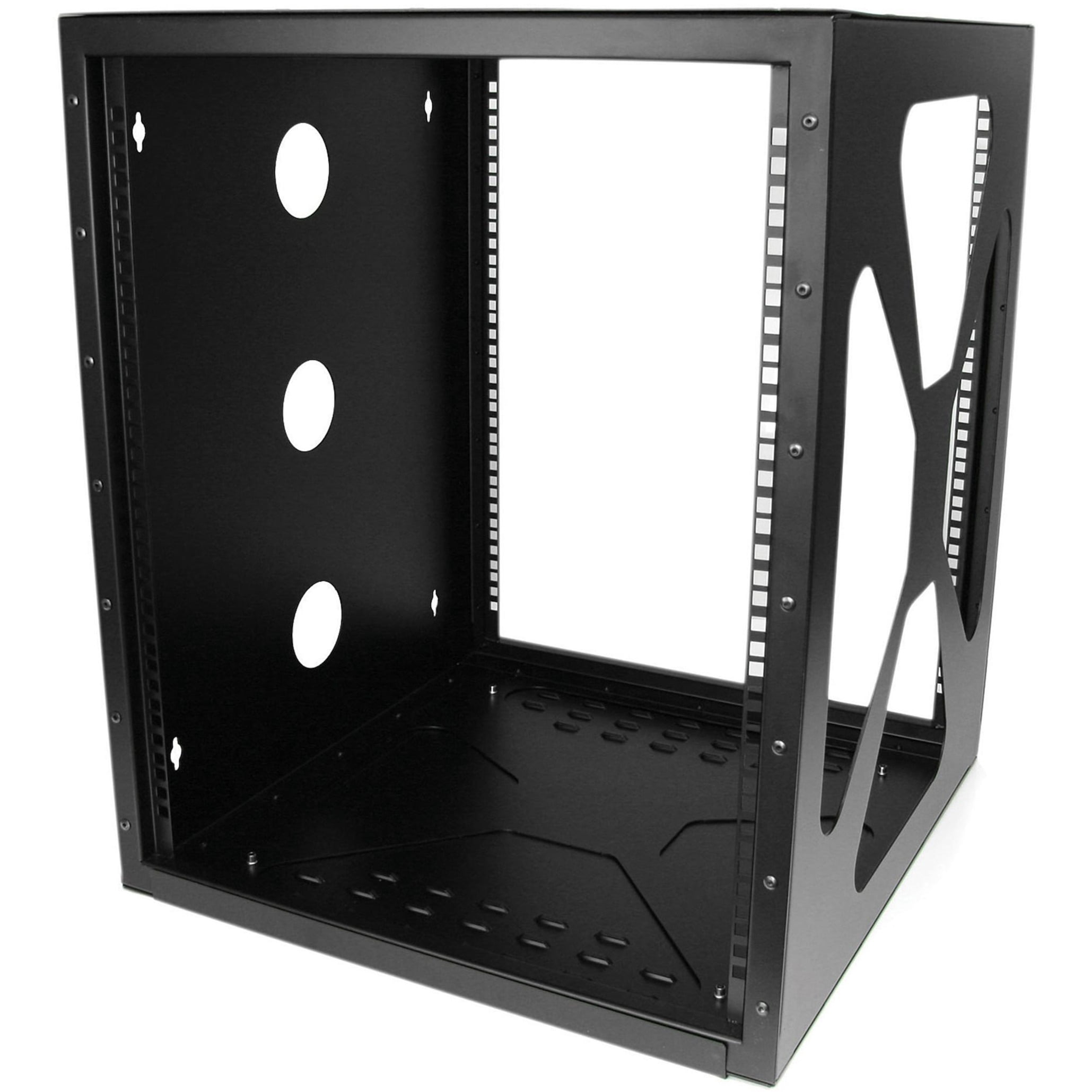 StarTech.com 12U Sideways Wallmount Rack for Servers, Side-Mount Server ...