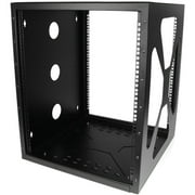 12U Sideways Wallmount Rack for Servers, Side-Mount Server Rack for Easy Access