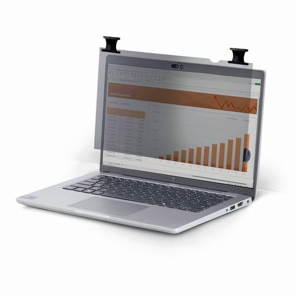 StarTech.com 13.3-inch 16:9 Bright Privacy Screen Filter with Touch, Flip-Over, 75% Light Transmittance, Anti-Glare Privacy Filter