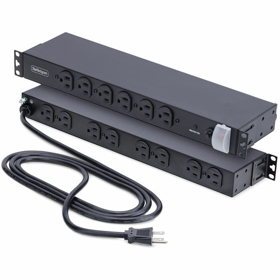 Startech 1415B8H-RACK-PDU-SP 14-outlet Rackmount Pdu - 1u Perp Server Power Strip For 19in Rack