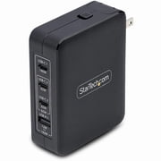 140W USB-C Wall Charger, 3x USB-C/1x USB-A, PD 3.1 International GaN Power Adapter for MacBook Pro/Max/Dell XPS/Inspiron