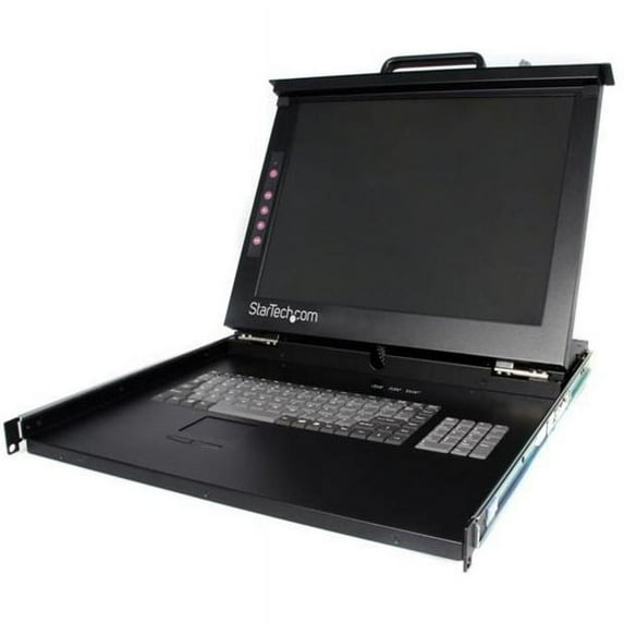 StarTech.com 1U 19" Rackmount LCD Console, USB + PS/2