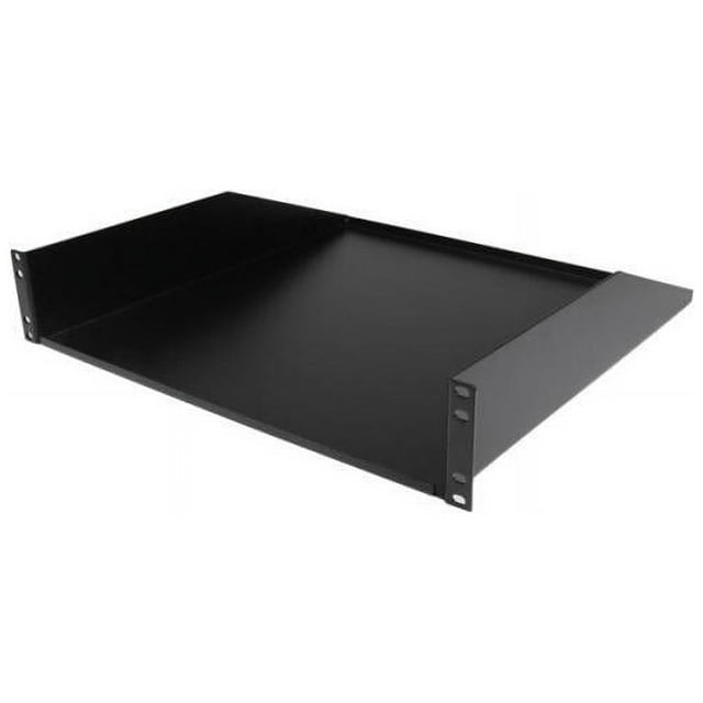 StarTech.com 1U Rack Mount Cantilever Shelf - Heavy Duty Fixed Server Rack Cabinet Shelf - 125lbs / 56kg