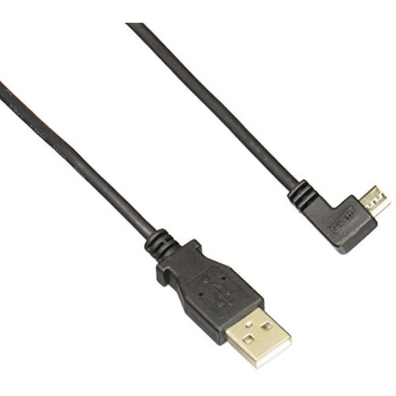 StarTech 1m (3ft) Micro-USB Charge-and-Sync Cable M/M - Left-Angle Micro-USB
