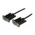 thumbnail image 1 of StarTech.com 1m Black DB9 RS232 Serial Null Modem Cable F/F, 1 of 3