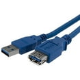 thumbnail image 1 of StarTech 1m Blue SuperSpeed USB 3.0 Extension Cable A to A M/F USB3SEXT1M, 1 of 4