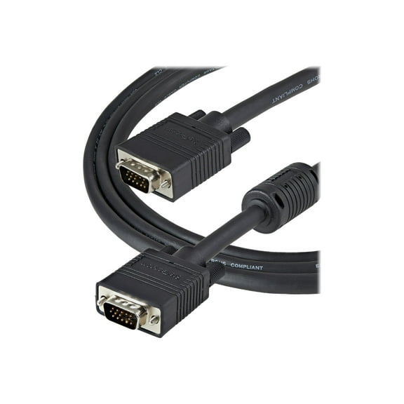 StarTech.com 1m Coax High Resolution Monitor VGA Cable - HD15 M/M - VGA Extension Cable - HD15