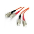 thumbnail image 1 of StarTech FIBSCSC1 1m Fiber Optic Cable - Multimode Duplex 62.5/125 - LSZH SC/SC, 1 of 2