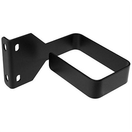 StarTech.com 2.4 x 3.9in Vertical Cable Management D Ring - 1.5U Metal D-Ring Hooks - Wire Organizer for 2 or 4-Post Network/Server Racks (CMHOOKMW) Black
